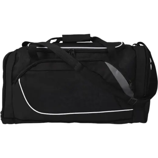 Sports Bag with Shoe Compartment Black